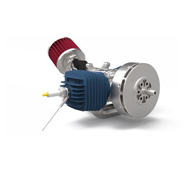 Foxtech EP-4G 68mL Air Cooled Horizontal Opposed TCI Ignition EFI Gasoline Aviation Piston Engine Fixed Wing UAV VTOL