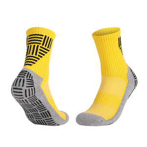 Chaussettes de sport antidérapantes pour hommes, personnalisées, originales, blanches, avec logo / Medias Antideslizante Futbol - Product Image 4