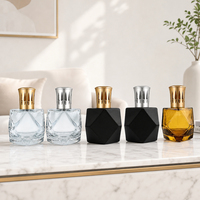 Lampe aromatique catalytique en verre, brûleur d'huiles essentielles, lampe à parfum française, couvercle métallique moderne et minimaliste, personnalisation OEM, diffusion domestique