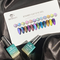 Vernis Gel 9D Effet Œil de Chat Magnétique UV/LED 15ml – Nombreuses Couleurs – Longue Durée pour Salons de Beauté et Fournitures de Manucure