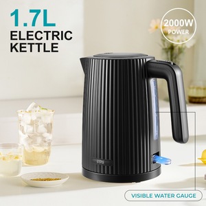 Winningstar Electric <b>Kettle</b> 1.7L Dual <b>Temperature</b> <b>Control</b> Anti-dry Boil Protection With Blue Indicator Light - Product Image 3