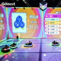 GOOEST Simulateur de Voitures Tamponneuses Interactif VR/AR/MR pour Espaces de Divertissement Intérieurs Commerciaux, Construction Métallique, Capacité 500 kg