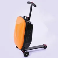 Nouvelle valise de voyage design et tendance avec roulettes, poignée télescopique et barres de traction, idéale comme bagage à main unisexe