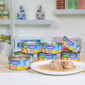 Atún Enlatado (Trozos/Hojuelas) en <span class=keywords><strong>Agua</strong></span>/Aceite, Alto en Proteínas y Rico en Omega-3, Comida Saludable Lista para Comer - Product Image 6