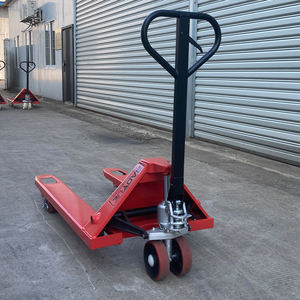 Transpaleta <span class=keywords><strong>Manual</strong></span> de 3 Toneladas con Ruedas de PU Bomba Hidráulica Gato para Palets Montacargas Hidráulico de Pequeña Escala - Product Image 2