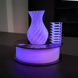 Toptan Işıklı Şeffaf Karanlıkta Parlayan PLA 3D Baskı Filamenti 1.75mm 1kg Plastik Çubuklar Tüm Yazıcılarla Uyumlu - Product Image 6