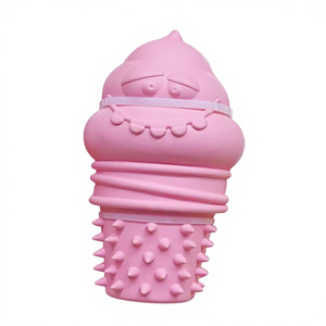 Juguete Masticable de Goma No Tóxica de Grado Alimenticio para Perros, Juguete Chirriante Duradero e Indestructible para Perros Mordedores Agresivos, Precio de Fábrica al por Mayor - Product Image 3