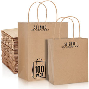 Túi Phong Cách Tay Cầm Đóng Gói Quà Tặng Bằng Giấy Ngộ Nghĩnh Tùy Chỉnh Mới - Product Image 6