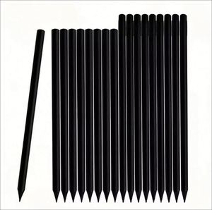 Fournitures scolaires en gros, crayons standard HB en bois noir, logo personnalisé imprimé, crayons promotionnels pour enfants QX-H004 OEM&ODM - Product Image 4