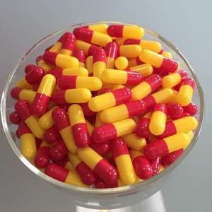 Cápsulas de Gelatina Vacías al por Mayor, Color Rojo, Tamaños 00, 0, 1, 2, 3, 4, Cápsulas Farmacéuticas de Gelatina con Certificación FDA y HALAL - Product Image 1