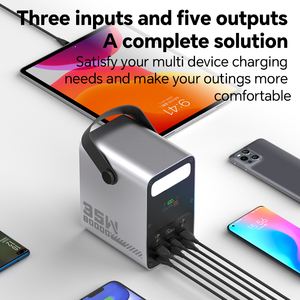 <span class=keywords><strong>JOKO</strong></span> พาวเวอร์แบงค์แบบพกพา ความจุ 80000mAh แบตเตอรี่ลิเธียมโพลิเมอร์ ชาร์จเร็ว 35W พร้อมพอร์ต Type-C/USB รองรับแรงดันไฟฟ้า 12V สำหรับโทรศัพท์มือถือ - Product Image 4