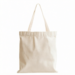 Custom Screen Printed Canvas Square Tote <b>Bag</b> Large Capacity Reusable Blank Shopping <b>Bag</b> for <b>Heat</b> Transfer Printing - Product Image 1