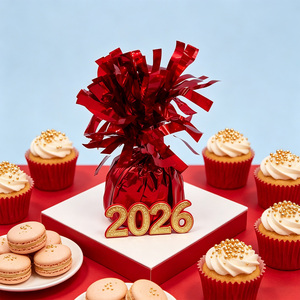 Party Love Peso Rojo, Bolsa de 12 Piezas de Globos Rojos Metalizados para Fiestas, para Hacer tus Celebraciones Memorables y Elegantes - Product Image 5