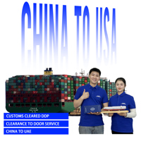 Agent maritime DDP Chine-Émirats arabes unis pour importateurs mondiaux de marchandises, fret maritime, livraison porte-à-porte, dédouanement, fournisseur d'entreposage 3PL, ramassage