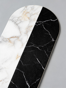 <span class=keywords><strong>Dalle</strong></span> de mosaïque en porcelaine moderne découpée au jet d'eau sur mesure 600x1200 9mm, support OEM pour la décoration extérieure et intérieure d'hôtels et villas - Product Image 2