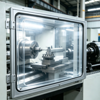 Plaque PMMA transparente découpée sur mesure avec protection UV pour machine, protection de sécurité