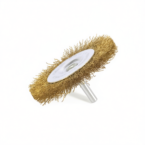 Brosse métallique Ttake 30x5 mm en acier avec tige de 6 mm pour le polissage des métaux - Product Image 2