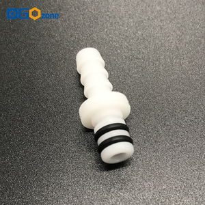 Raccords mâles 1/<span class=keywords><strong>4</strong></span>'' sans valve, connecteur rapide en plastique, raccord en ligne à barbillon pour tuyau, insert de raccord rapide pour grande machine à café - Product Image 4
