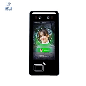 Terminal de Reconocimiento Facial Biométrico con Escáner NFC, Sistema de Control de Asistencia con Detección Facial, Control de Acceso, Soporte para Logotipo Personalizado OEM - Product Image 1
