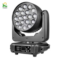 Redun 19*10W tête mobile zoom lumière de lavage Led Rgbw 4 en 1 lumière principale mobile