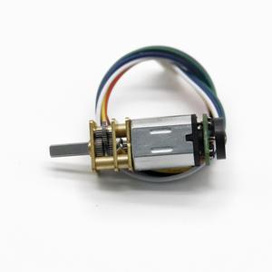 Motor <span class=keywords><strong>Gearbox</strong></span> Spur Dengan Encoder 3PPR 7PPR 12PPR Model GM12-N20 - Product Image 5