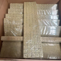 Cubes et bouchons de culture hydroponique pour semis et plantes d'intérieur, 25*25*25mm, de l'usine Shengding en Chine