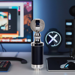 <span class=keywords><strong>Microfono</strong></span> a Condensatore XLR a 3 Pin EM002 con Design a Basso Rumore e Funzione Plug and Play per Podcasting, Gaming e Vlogging Professionali - Product Image 6