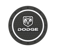 Tapis antidérapant en PVC à motif de marque de voiture pour porte-gobelet, sous-verre, kits d'intérieur et accessoires automobiles
