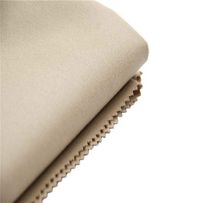 220gsm khaki dope dyed flame retardant aramid fabric For firefighter clothing and work wear