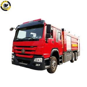 <span class=keywords><strong>Camion</strong></span> de lutte contre les incendies personnalisé en Chine, Howo 6x4, 15 tonnes, <span class=keywords><strong>camion</strong></span> forestier lourd, véhicule avec eau, poudre sèche et mousse - Product Image 5