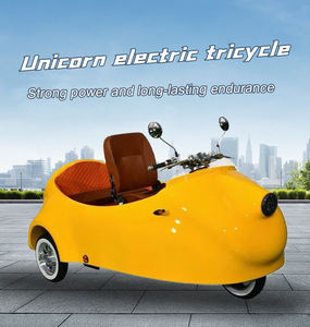 Triciclo eléctrico de <span class=keywords><strong>tres</strong></span> <span class=keywords><strong>ruedas</strong></span> de alta calidad, modelo plegable más vendido, cesta de carga de cuerpo cerrado, cómodo pasajero infantil - Product Image 5