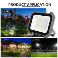 Projecteurs LED en aluminium antidéflagrants IP65 10W-200W pour stades sportifs extérieurs Éclairage haute puissance étanche 1 an