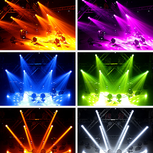 Sistema de Iluminación Big Dipper para DJ, Foco Móvil de Cabeza con LED de 100W y Gobo Giratorio, Ideal para Bares Nocturnos - Product Image 6