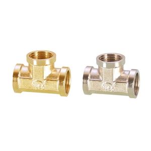 Conector de Cuatro Vías Roscado Directo de 4 Puntos, Totalmente de Cobre, con Roscas Internas y Externas para Conexiones de Gas Natural y Agua Solar - Product Image 6