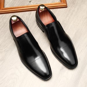 Chaussures Oxford en cuir véritable pour hommes - Style britannique, formel, décontracté, bout pointu, respirantes, antidérapantes, désodorisantes, tendance - Product Image 3