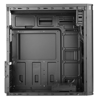 Boîtier de PC de jeu SAMA à haute transparence, double verre trempé, boîtiers et tours d'ordinateur, boîtier de PC