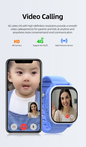 Vdf89 Trẻ Em Thông Minh Đồng Hồ 4G Cuộc Gọi Video IP67 Không Thấm Nước Smartwatch SOS GPS Wifi Tracker Máy Ảnh Đồng Hồ Bé Đồng Hồ Cho Trẻ Em - Product Image 3