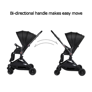 Passeggino Leggero e Pieghevole con Telaio in Lega di Alluminio Certificato CE, Seduta in Tessuto Oxford Traspirante e Parasole - Product Image 4