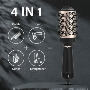 Ionic Electric <strong>Hair</strong> <strong>Dryer</strong> Brush One Step <strong>Hair</strong> <strong>Dryer</strong> Brush Hot Air Brush <strong>Comb</strong> for Women - Product Image 2