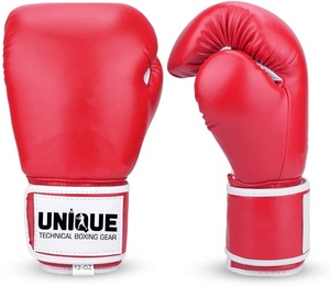 Professional High Quality Fashion Sports Customized Logo Leather <b>Thermal</b> Kick Boxing <b>Gloves</b> - Product Image 1