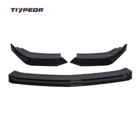 Aileron de pare-chocs avant pour Ford Mustang GT Ecoboost 2024 Style GT 3 pièces Kit de carrosserie séparateur avant garde accessoires de voiture extérieurs