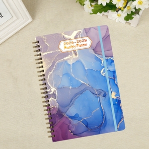 2026-2028 tùy chỉnh thiết kế bìa cứng cuộn dây Tạp Chí kế hoạch Lưu ý cuốn sách logo in Vật liệu các tông cá nhân đóng gói carton - Product Image 2