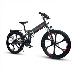 Nueva Bicicleta Eléctrica Plegable RANDRIDE de 750W, Fibra de Carbono, 700c, 17AH, 8 Velocidades, Pedales Ordinarios para Adultos, de Carreras - Product Image 1