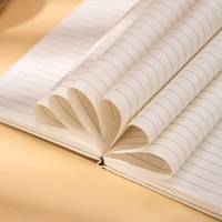 Carnet de notes à couverture rabattable en cuir PU à motif chevrons avec fermoir en S, disponible en beige, rose, blanc et vert olive