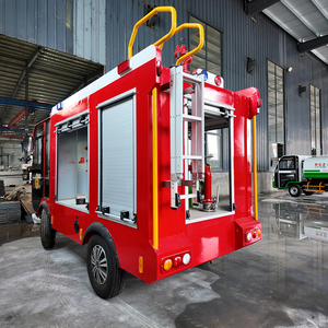 Nouveau <span class=keywords><strong>camion</strong></span> de pompiers électrique mini 4x2 à énergie nouvelle avec réservoir d'eau de 1 mètre cube pour <span class=keywords><strong>patrouille</strong></span> et sauvetage quotidiens - Product Image 4