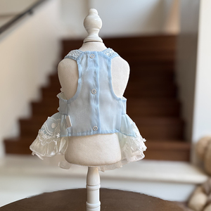 Ropa para Perros y Gatos de Algodón Suave Directo de Fábrica, Estilo Lolita, para <span class=keywords><strong>Chihuahua</strong></span>, Poodle, Accesorios para Fotos, Ropa para Salidas de Fin de Semana - Product Image 6