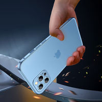 Étui de téléphone en alliage d'aluminium CTUNES pour 16/15 Pro Max, design transparent antichoc, OEM disponible, commande en gros, personnalisé