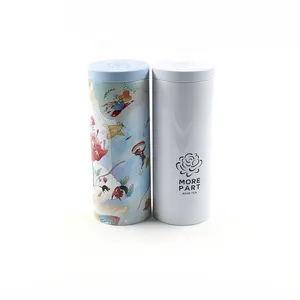 Mooie Geurende Aromatherapie Kaars 100 Gram Klikdeksels Aluminium Potten Container Theedoosjes 4Oz Metalen Ronde Blikken Met Deksel