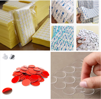 HLK Almohadillas Adhesivas Circulares de Espuma Nano Acrílica EVA de Alta Resistencia, Tamaño Personalizado, Hojas Adhesivas Troqueladas, Puntos Adhesivos de Doble Cara