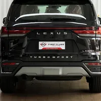 Nouveau ABS chromé Turbosport lettre arrière emblème marques latérales pour Lexus LX600 Land Cruiser accessoires 2022 2023 2024